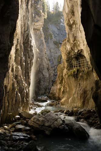 Gletscherschlucht