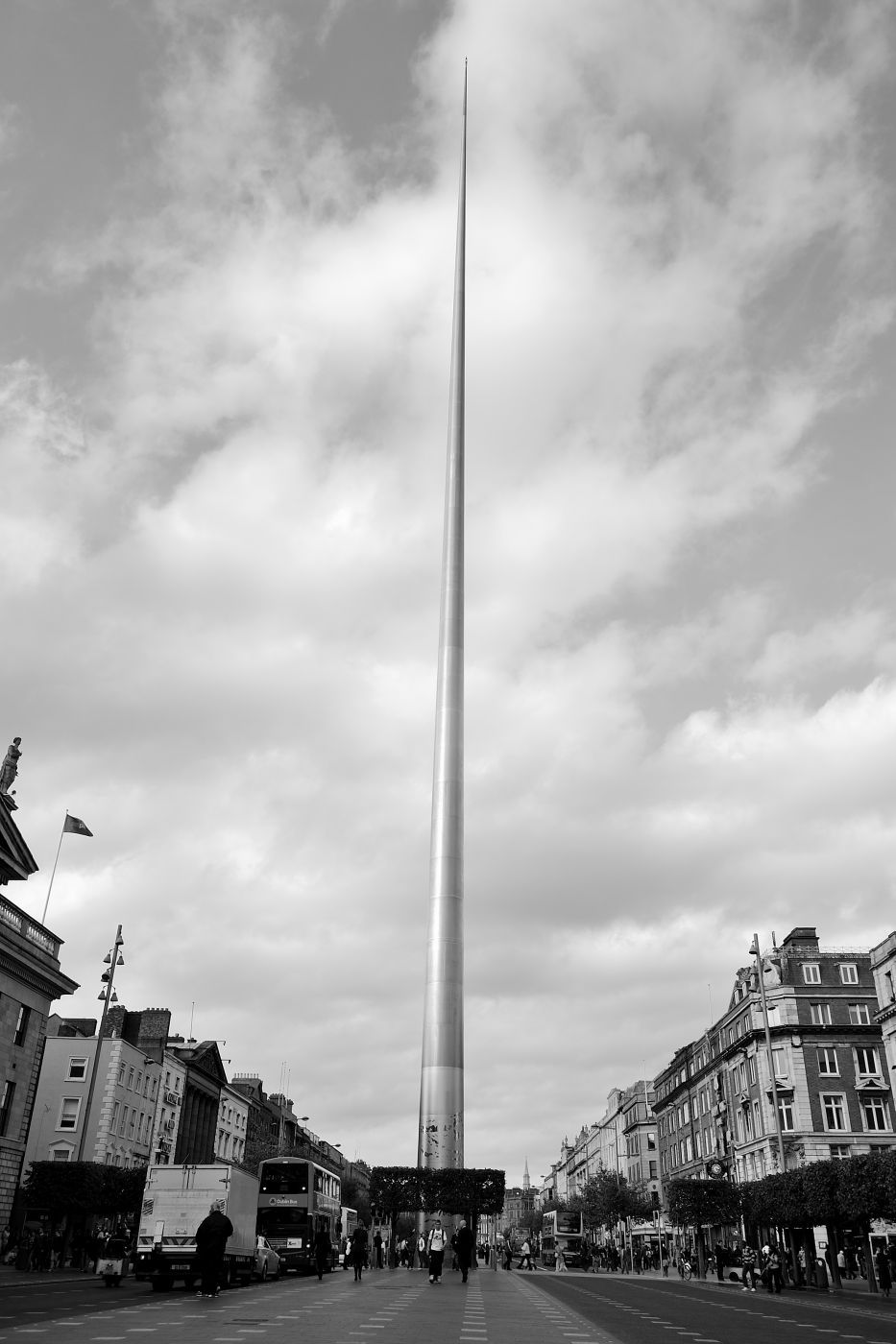 O'Connell Street Upper, Dublin., Ireland
