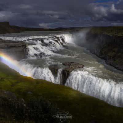 Gullfoss waterfall, Iceland