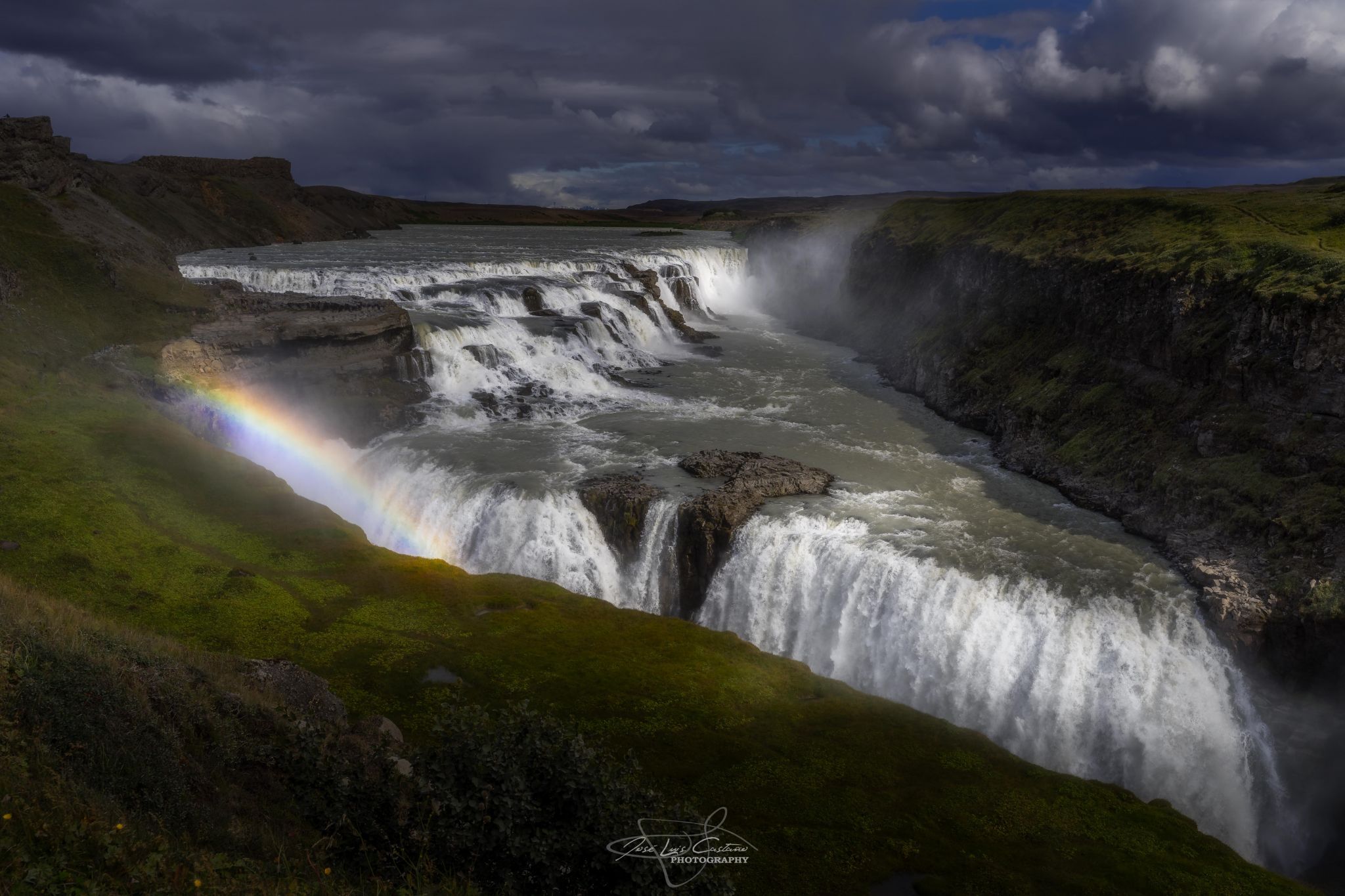 Gullfoss waterfall, Iceland