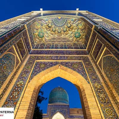 Gur Emir Mausoleum, Amir Temur Mausoleum, Samarkand, Uzbekistan