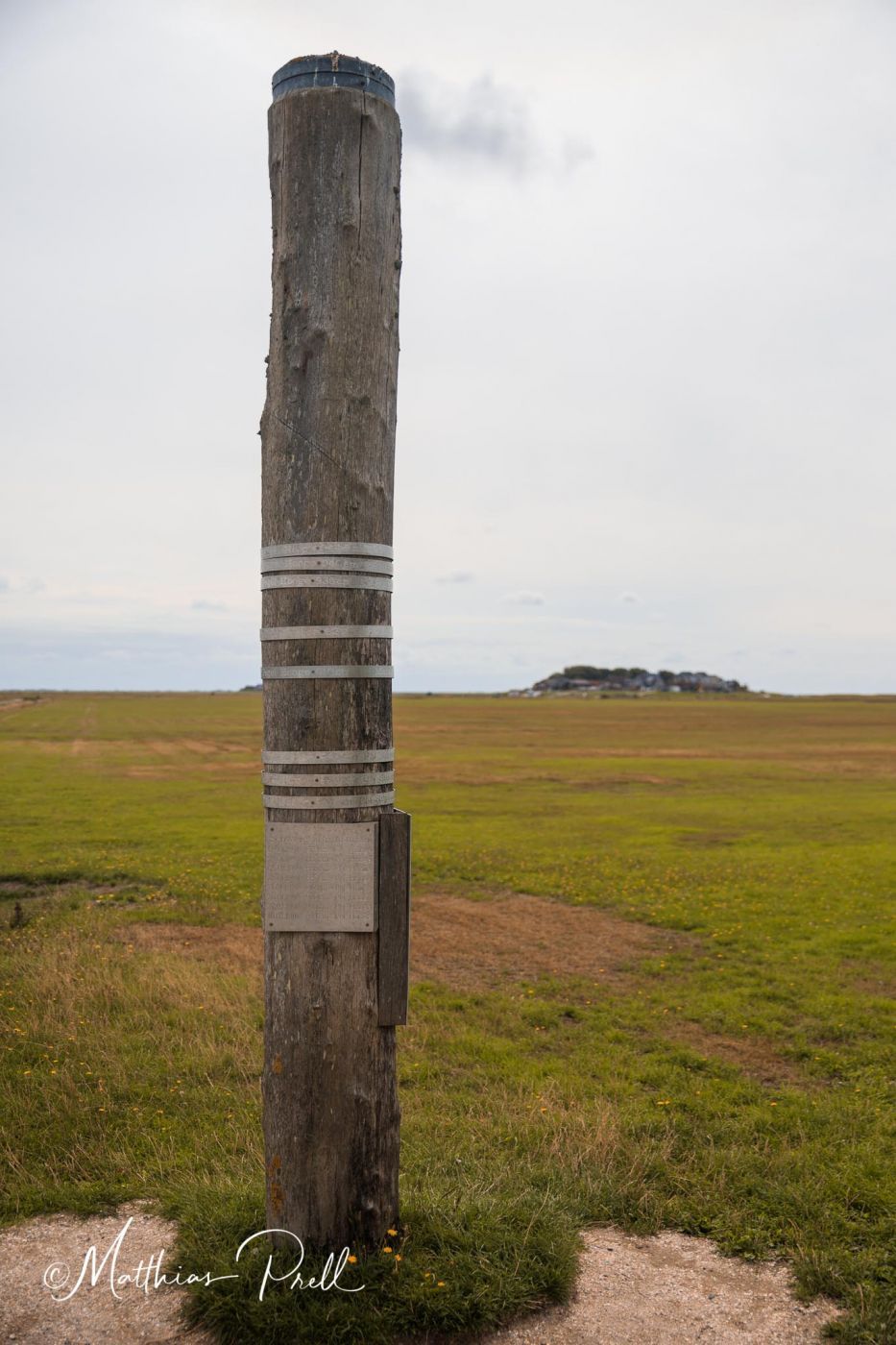 Hallig Hooge Kirchenwarft, Germany