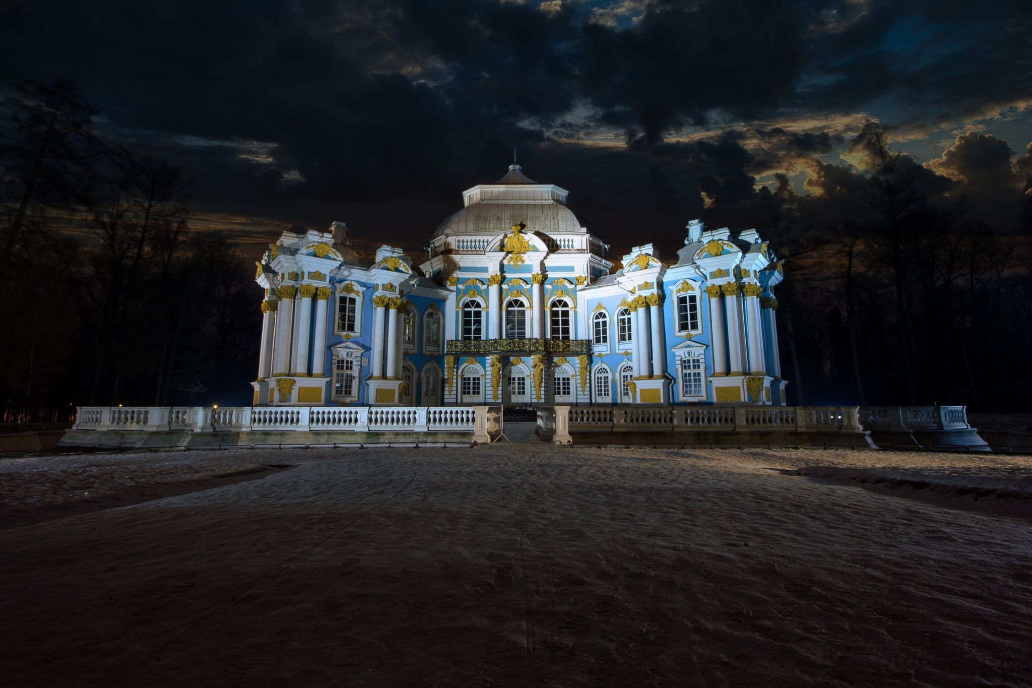 Hermitage pavilion Pushkin, Russian Federation