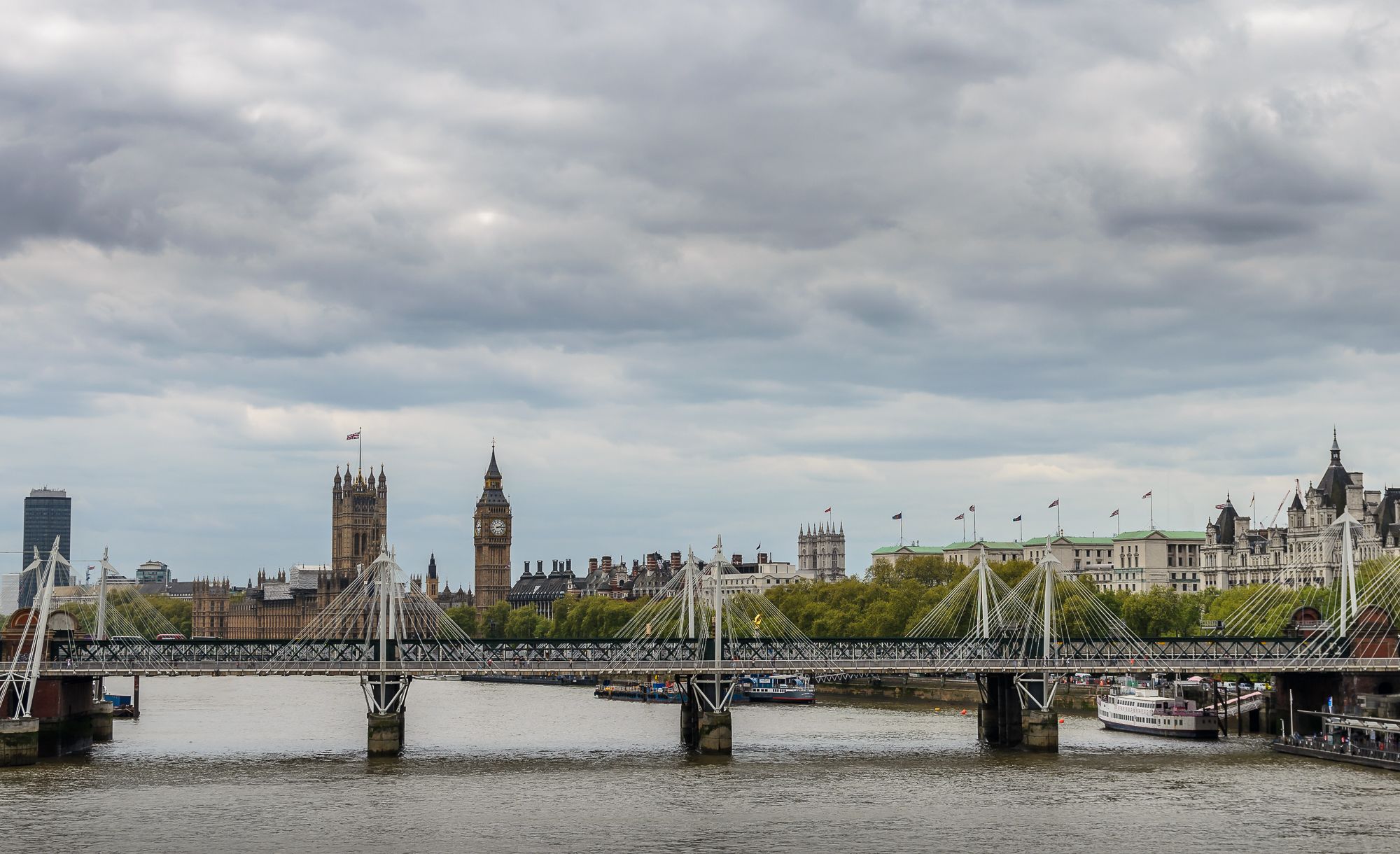 Hungerford Bridge, London, United Kingdom