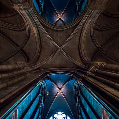 Inside Notre Dame, Paris, France