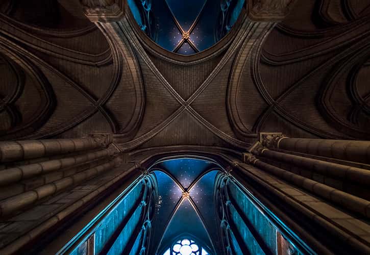 Inside Notre Dame, Paris