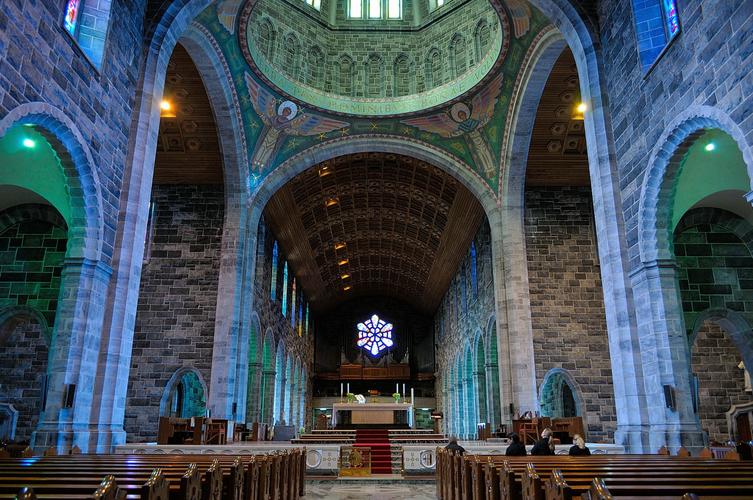 Interior of Galway Cathedral, co Galway.