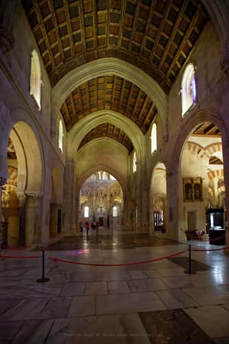 Interior of Mosque side of Mosque-Cathedral of Córdoba