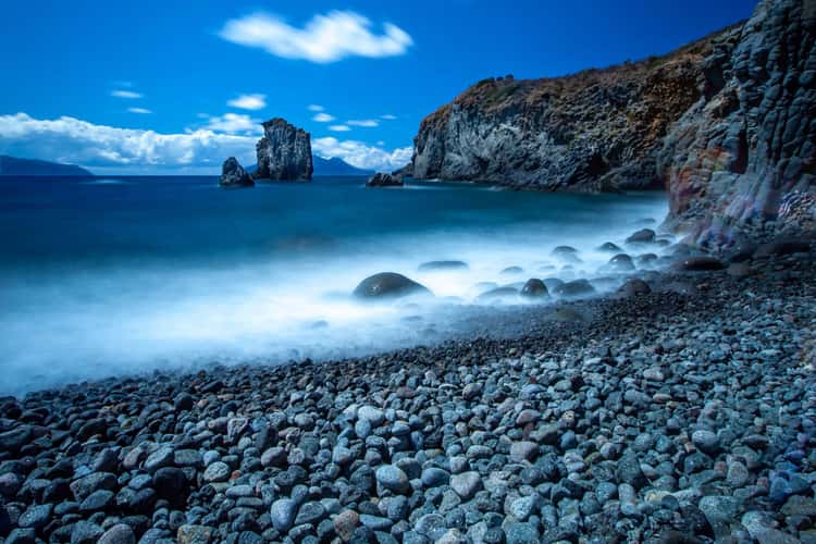 Junco cove beach, Panarea, Aeolian Islands