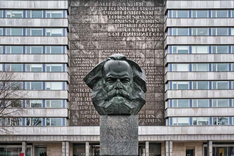 Karl Marx Head, Chemnitz Germany