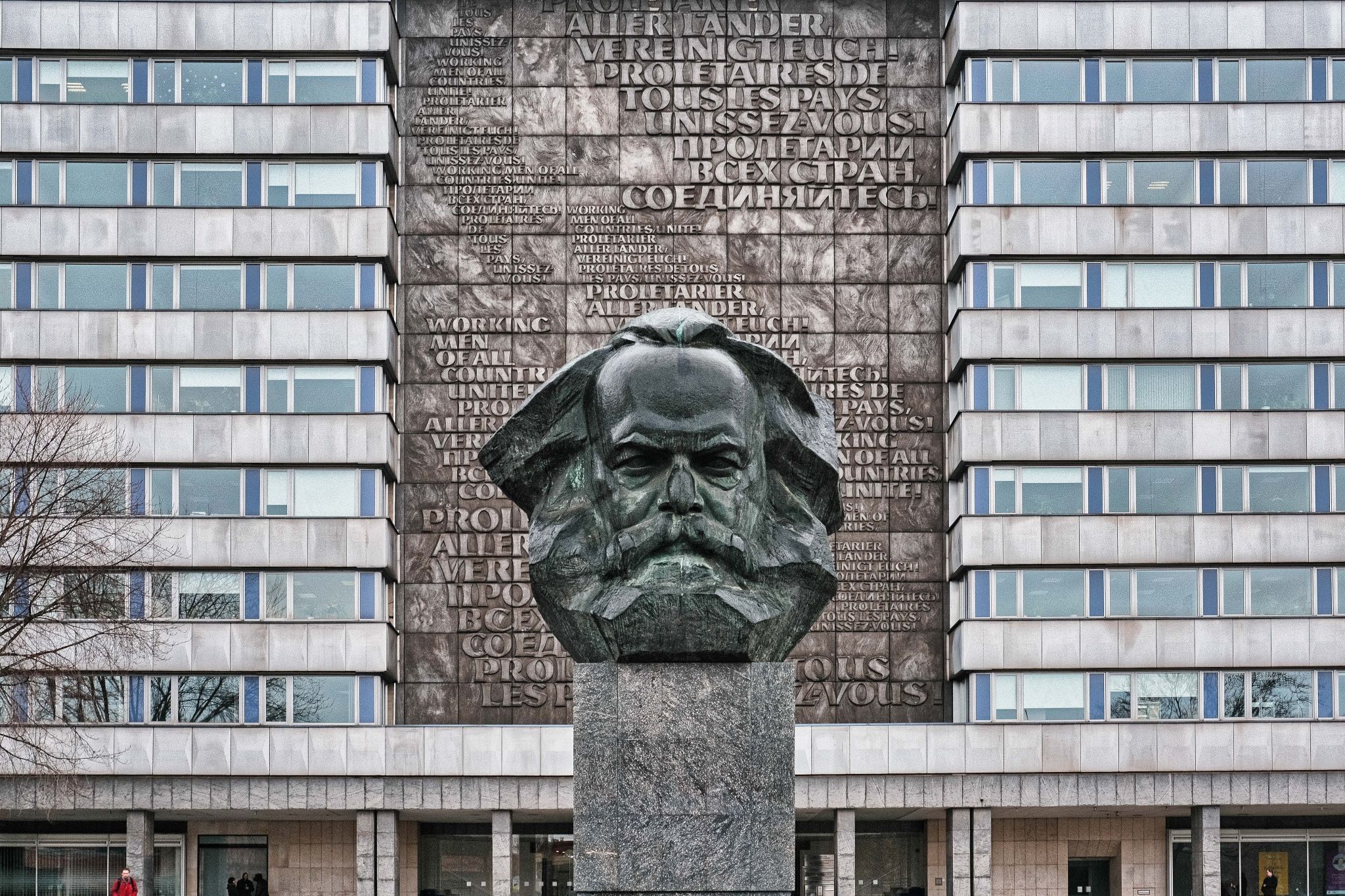 Karl Marx Head, Chemnitz Germany, Germany