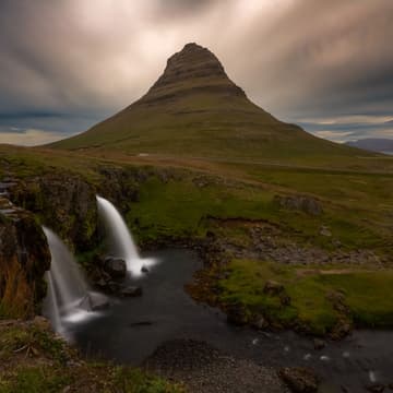 The black church of Bjarnarhöfn, Iceland