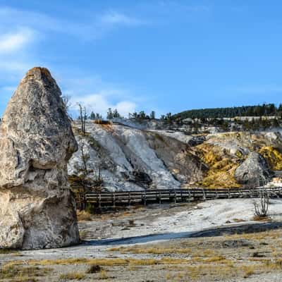 Liberty Cap, Yellowstone National Park, USA