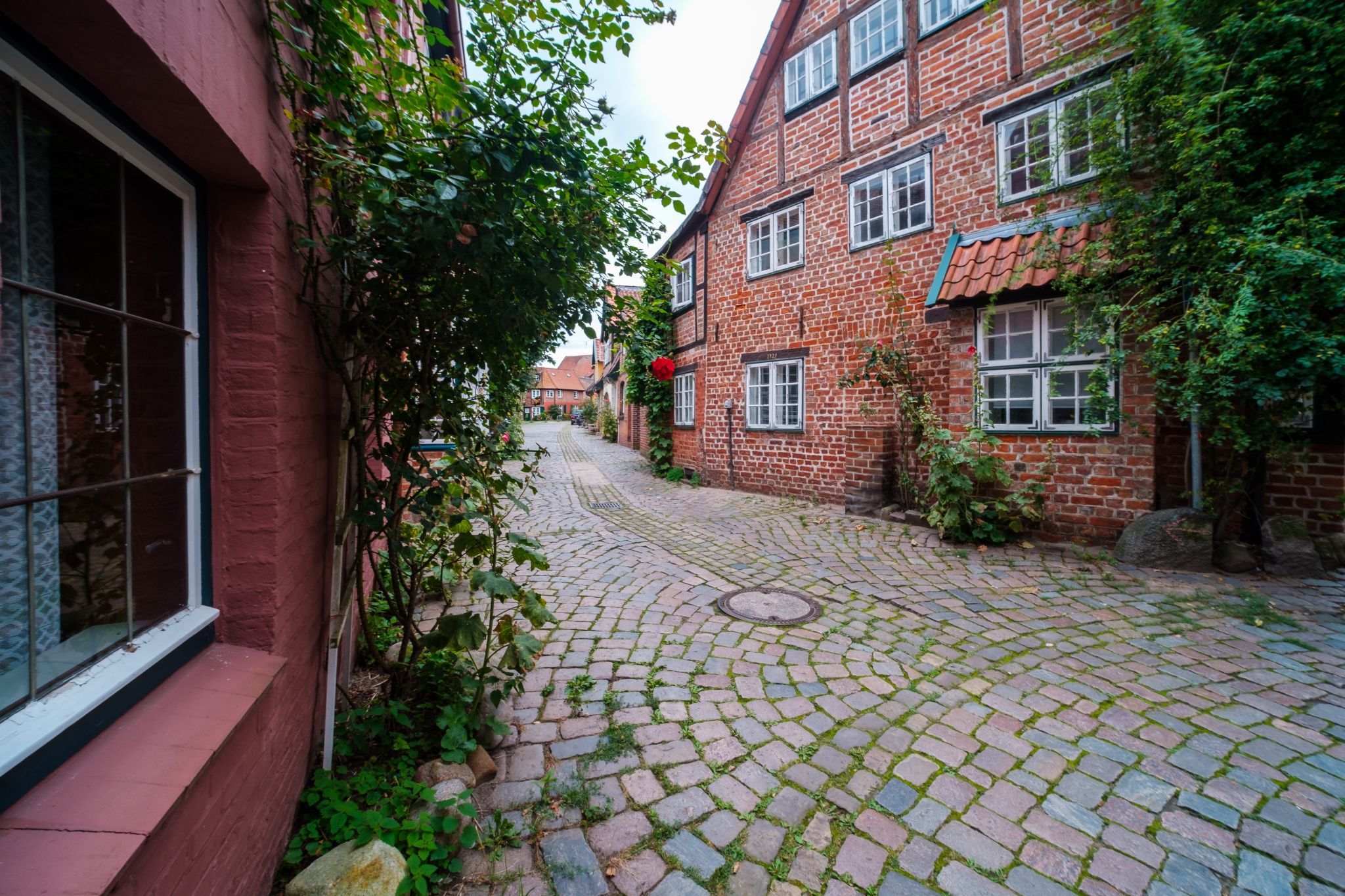 Lüneburg Old Town street, Germany