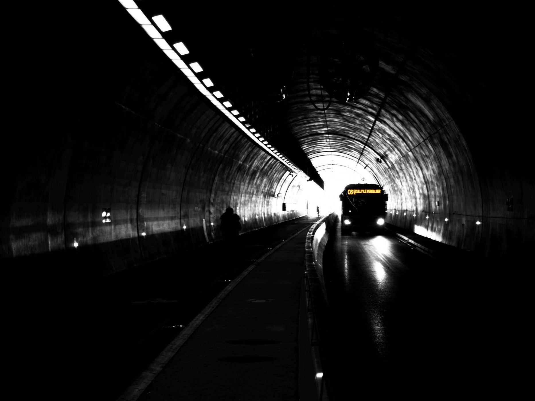 Lyon - Tunnel de la Croix-Rousse, France