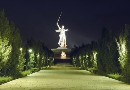 Mamayev Kurgan in Volgograd, Russia