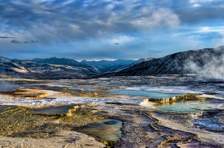 Mammoth Hot Springs, Yellowstone National Park