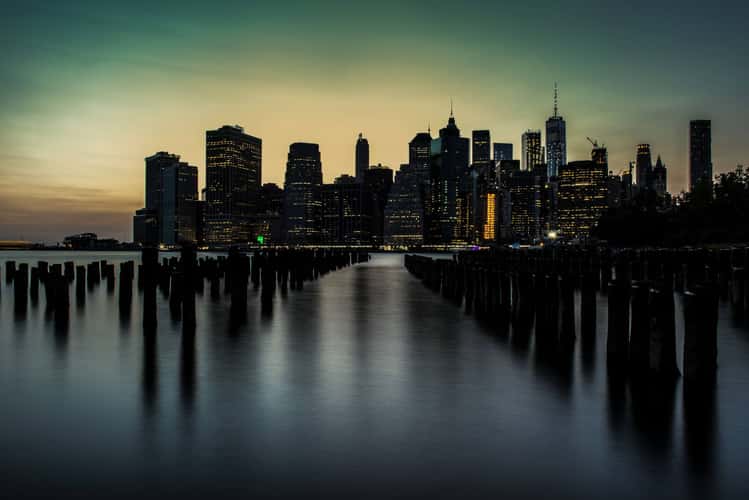 New York City Skyline from Pier 1, Brooklyn