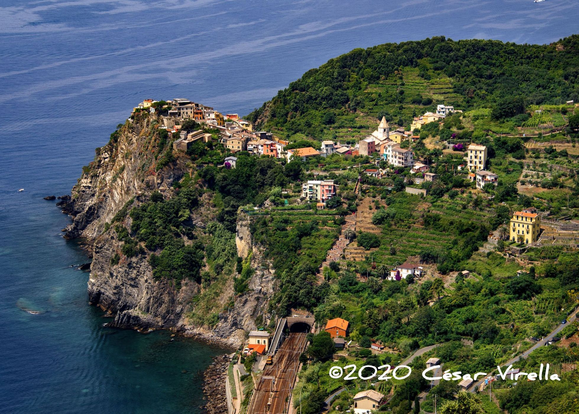 Manorola to Corniglia trail, Italy