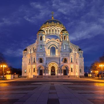 Naval Cathedral in Kronstadt, Russian Federation