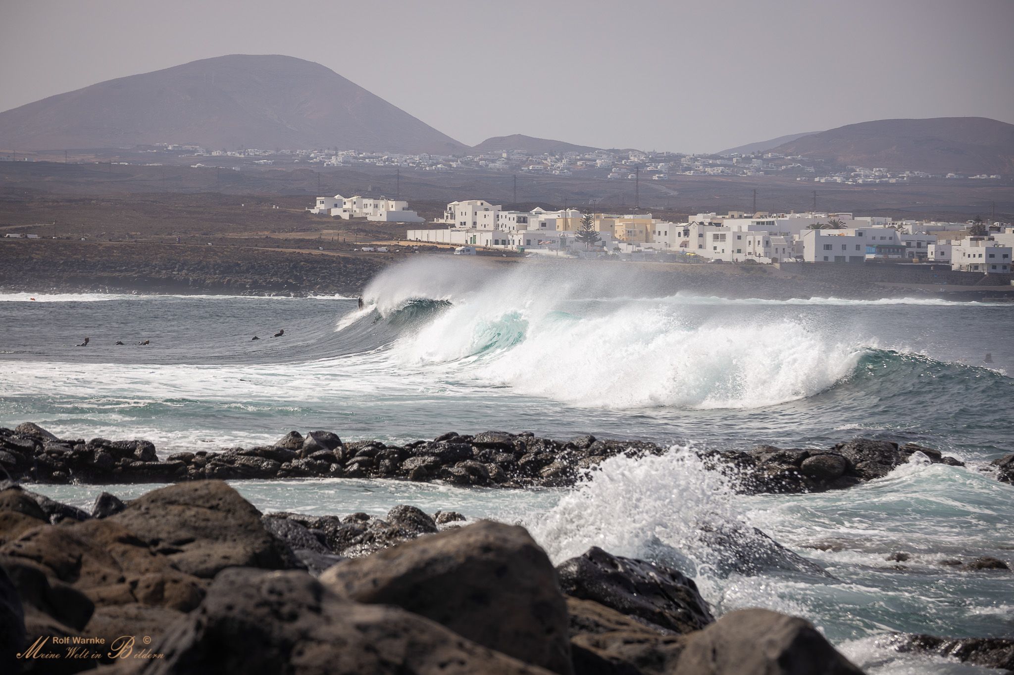 Next to the lagoon of Club La Santa Sport, Spain