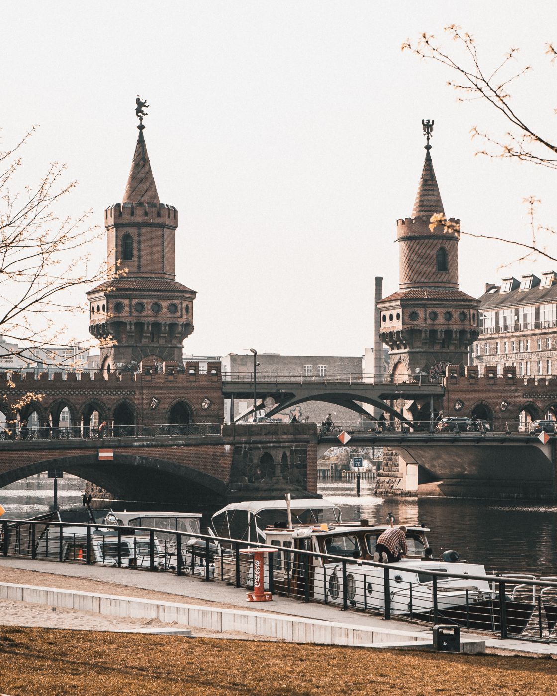 Oberbaumbrücke Nord-West Side, Germany