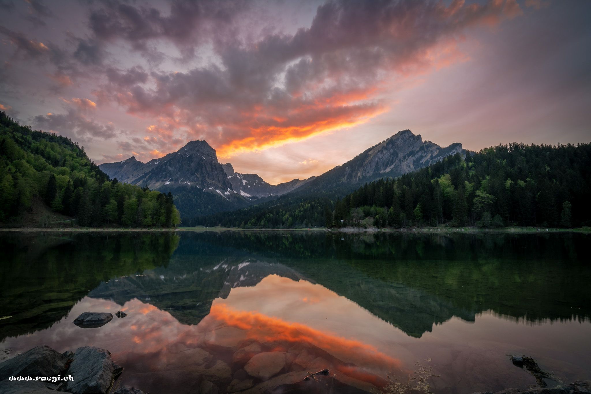 Obersee Näfels, Switzerland