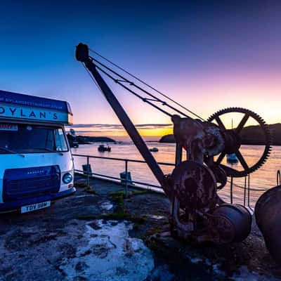 Old wharf near Menai Bridge Bangor, United Kingdom