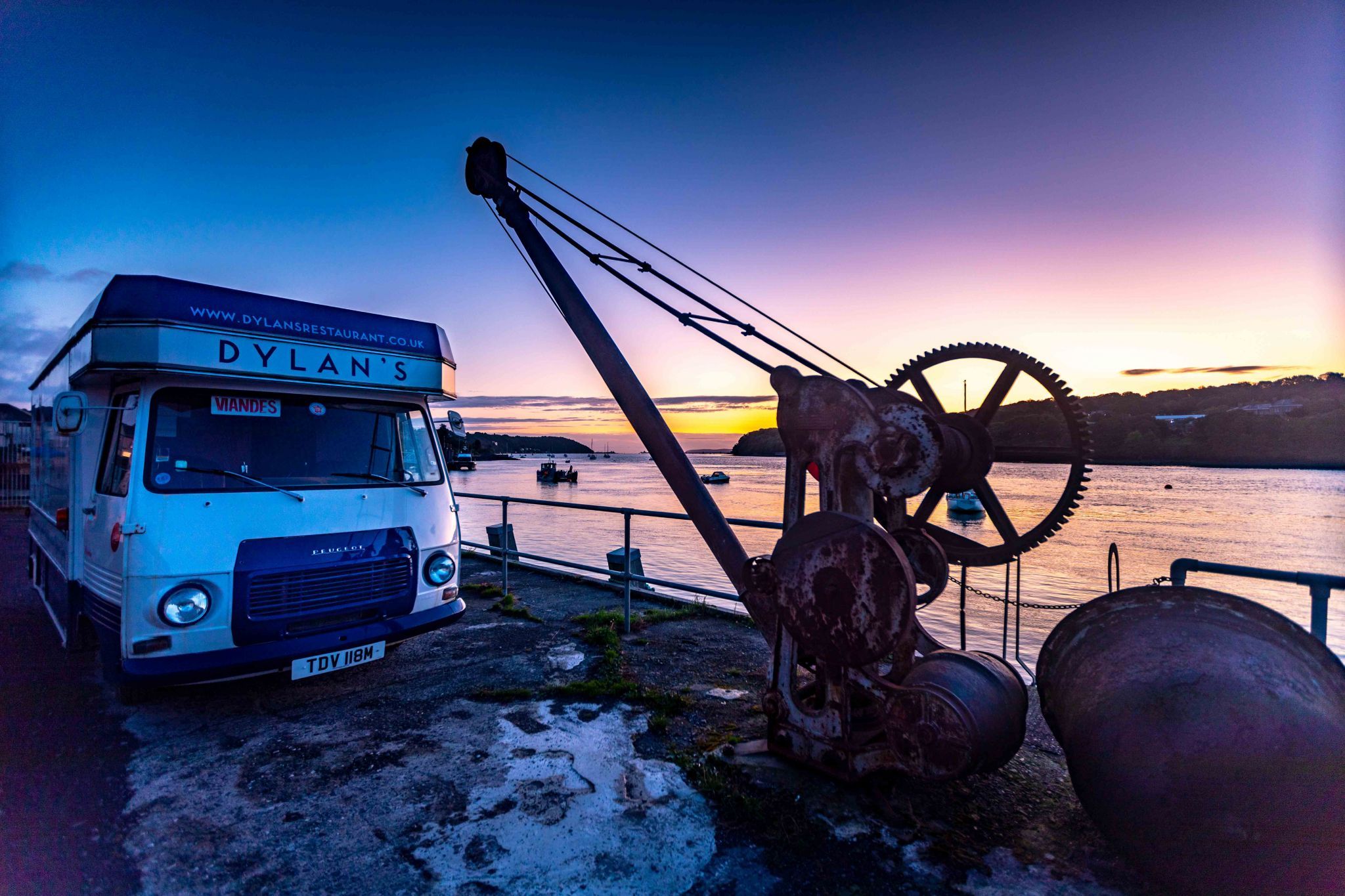 Old wharf near Menai Bridge Bangor, United Kingdom
