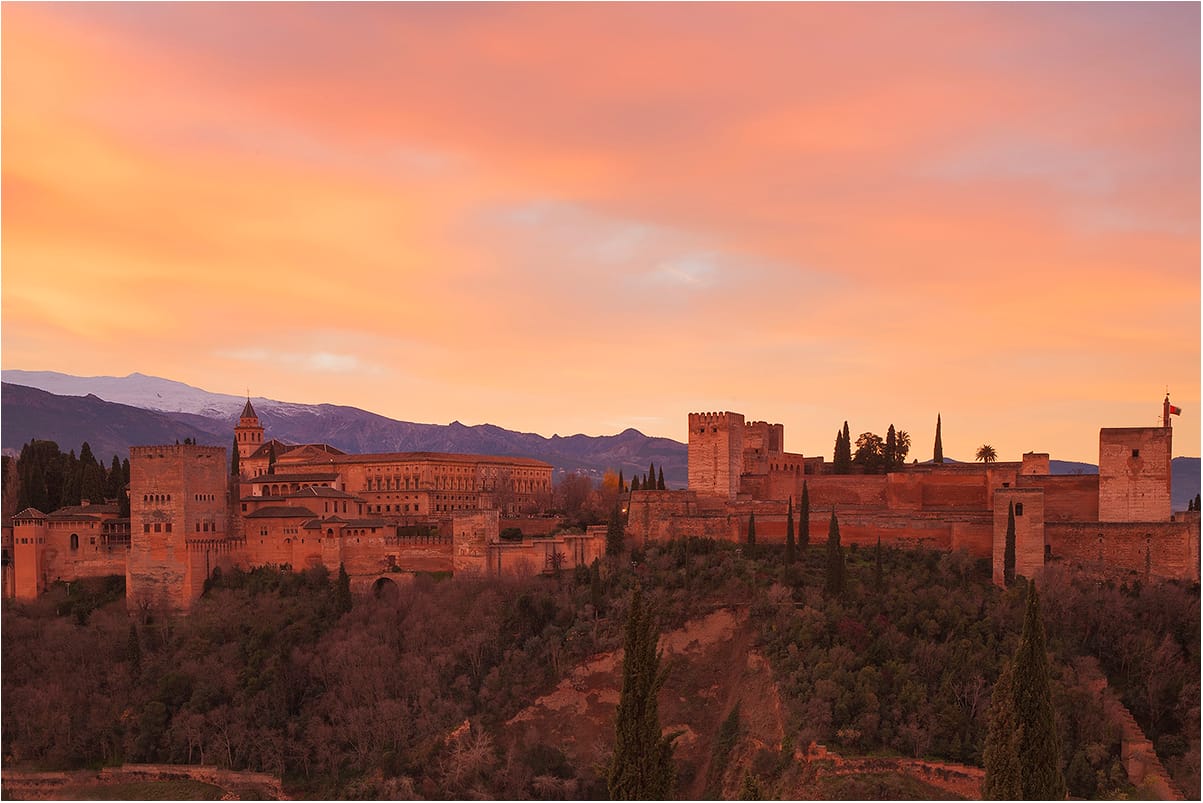 Panorama de Alhambra, Spain