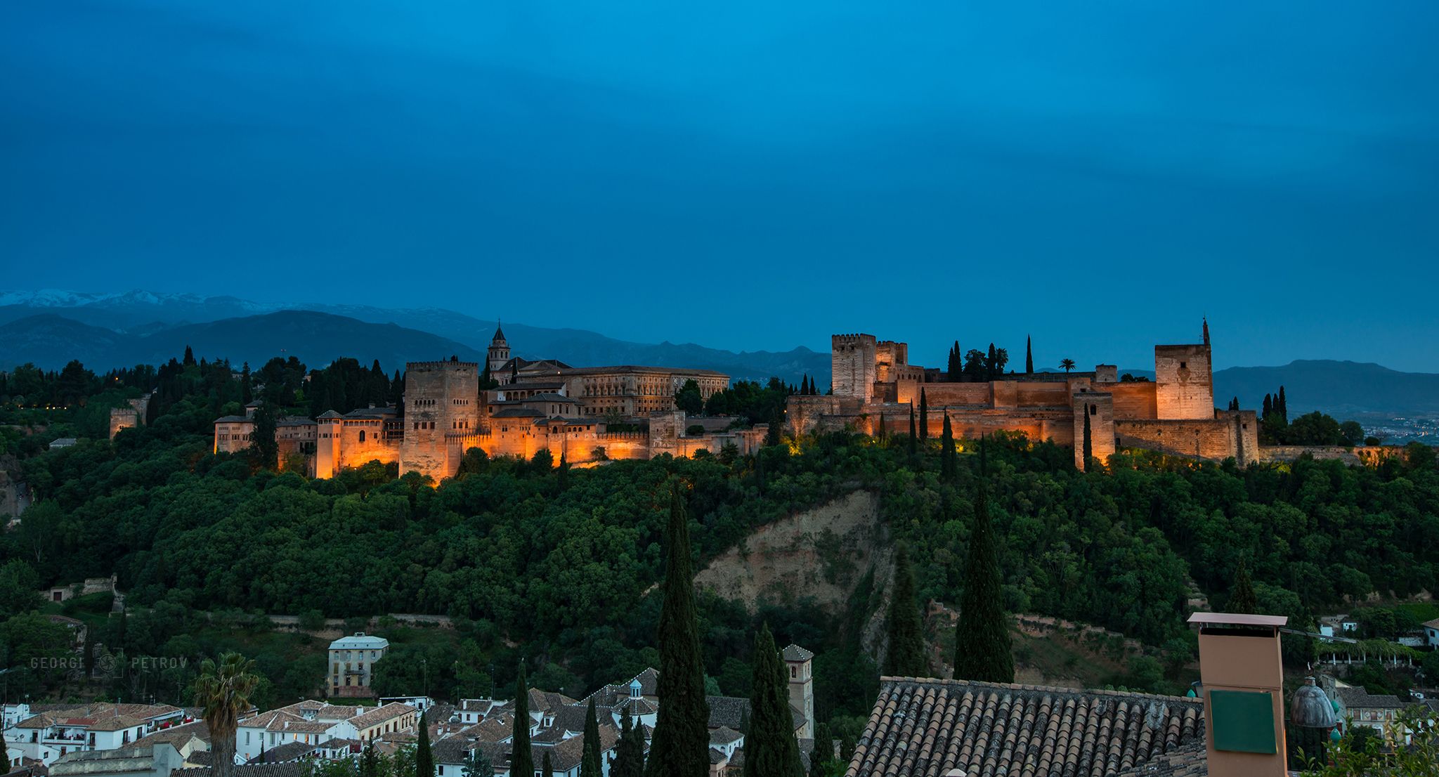 Panorama de Alhambra, Spain
