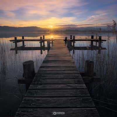 Pfäffikersee Sonnenaufgang, Switzerland