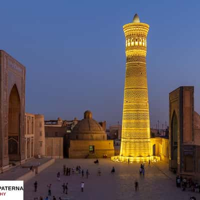 Poikalon Komplex, Minarett Kalon, Buchara, Usbekistan, Uzbekistan