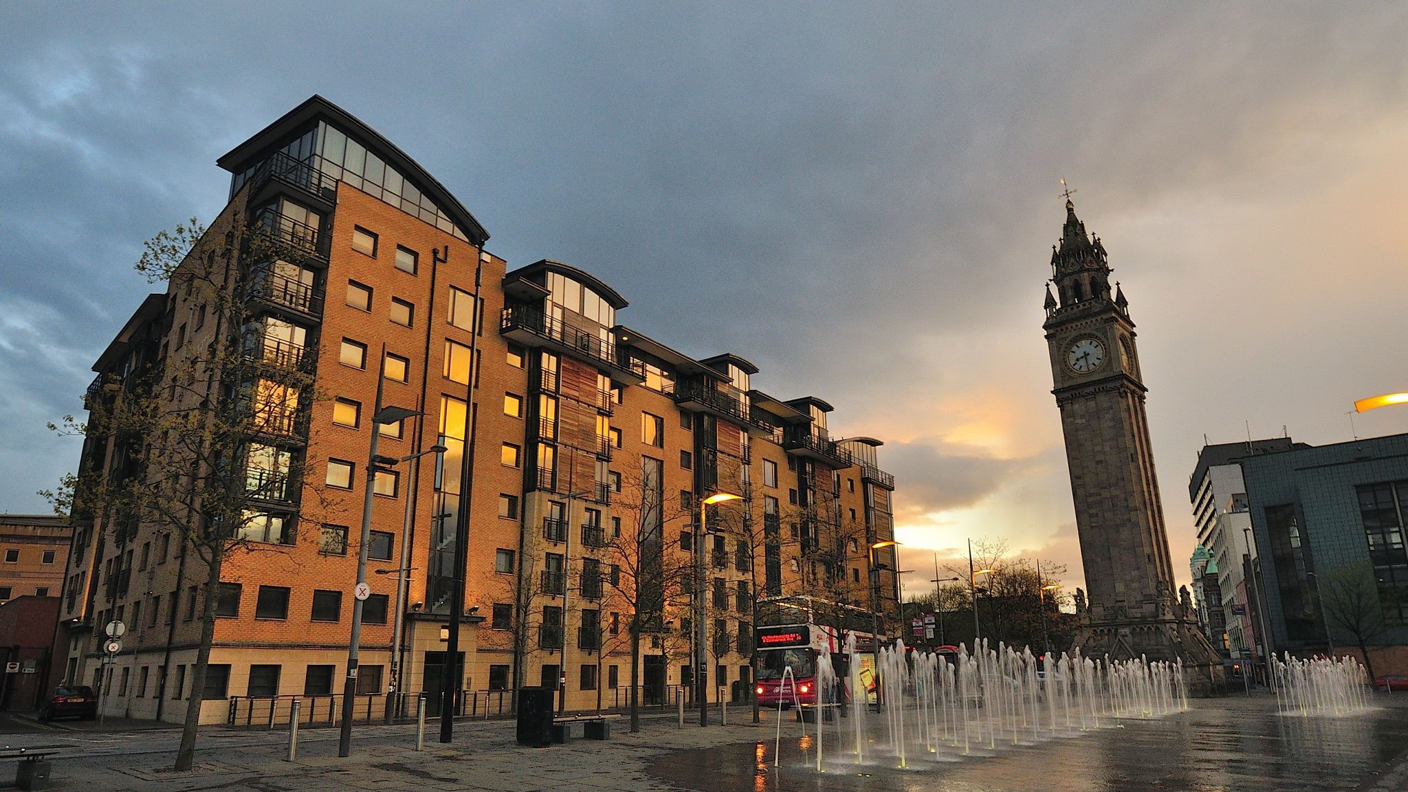 Queen's Square, Belfast., United Kingdom