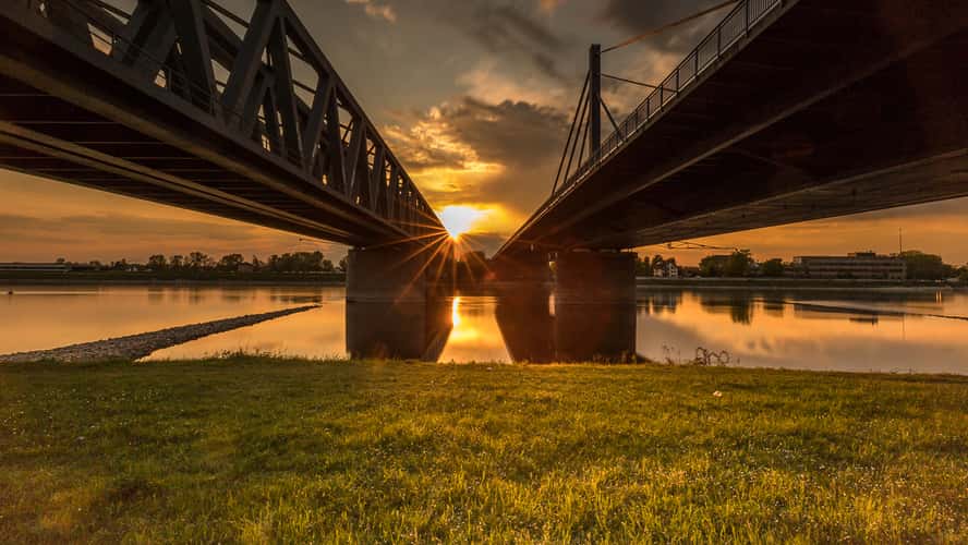 Rheinbrücke Karlsruhe
