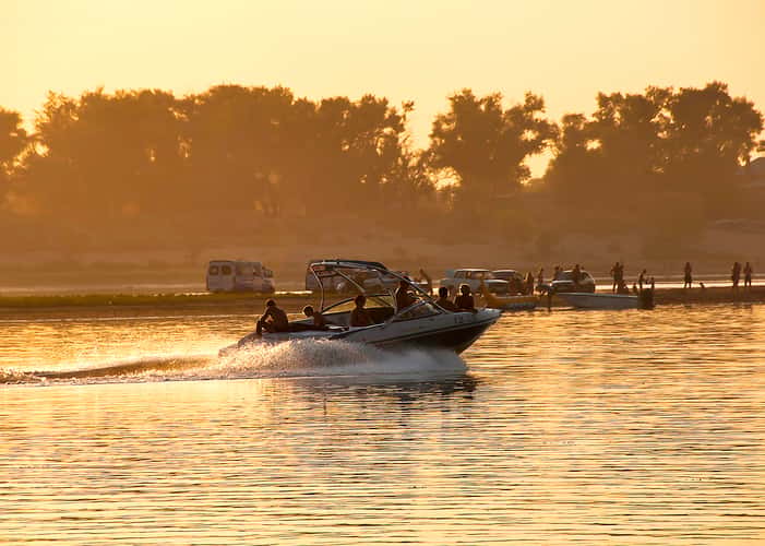 River akhtuba, volzhsky