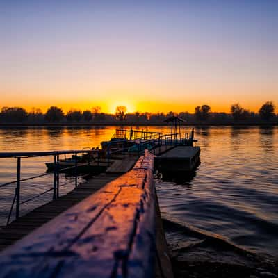 River akhtuba, volzhsky, Russian Federation