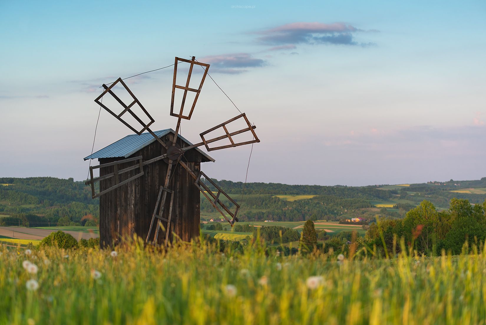 Różanka Wind Mill, Poland