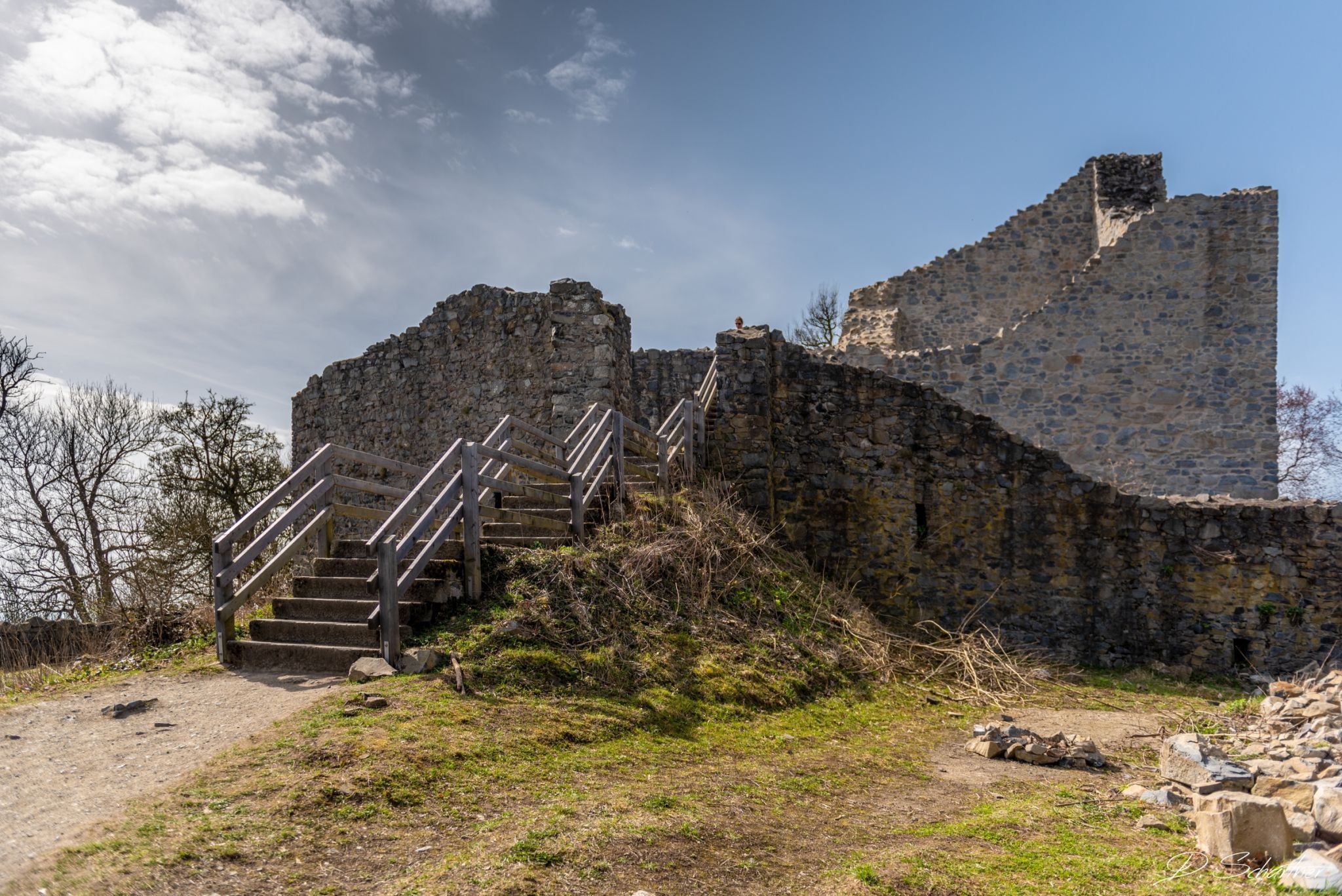 Ruin Löwenburg (Königswinter), Germany