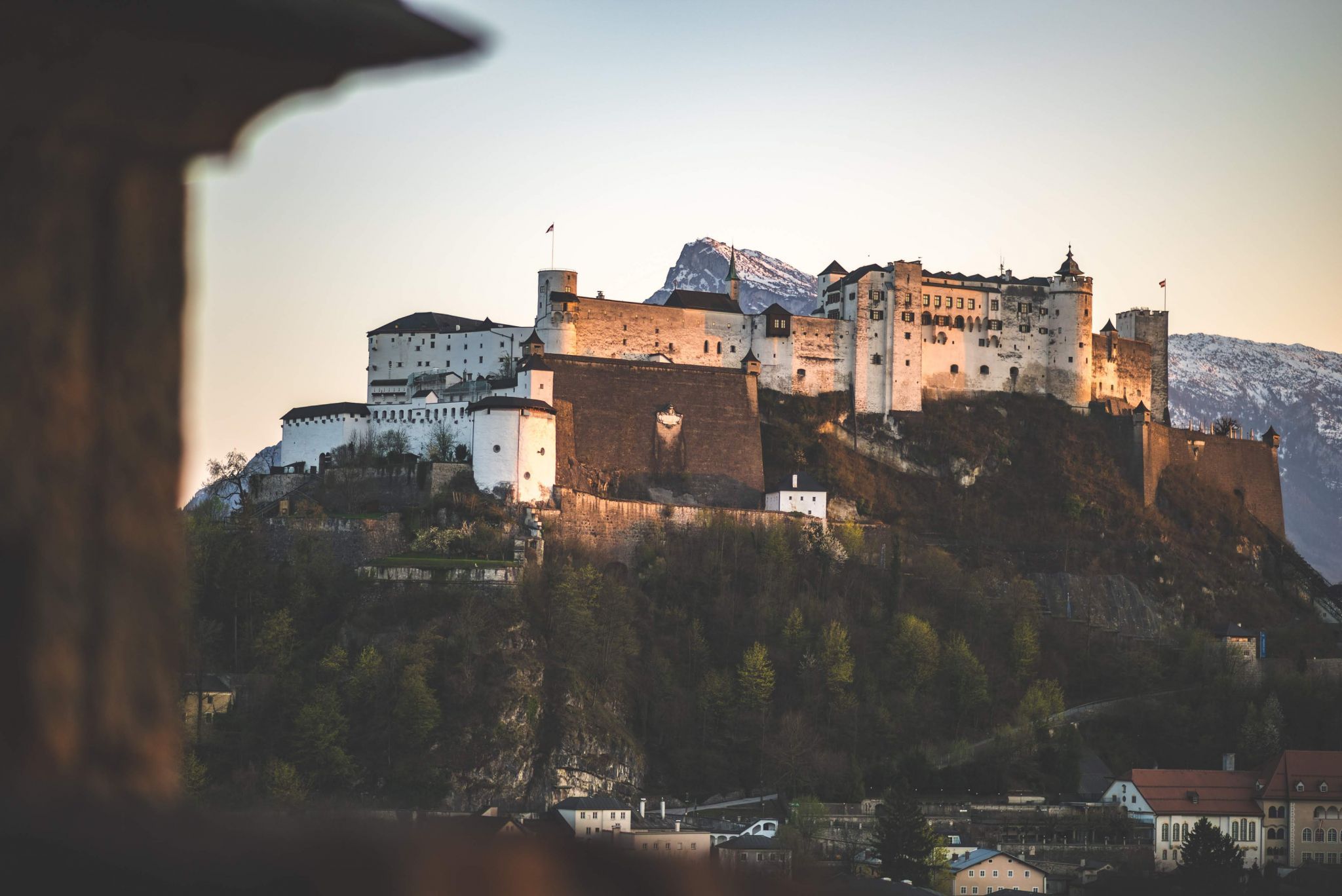 Salzburg from Kapuzinerberg, Austria