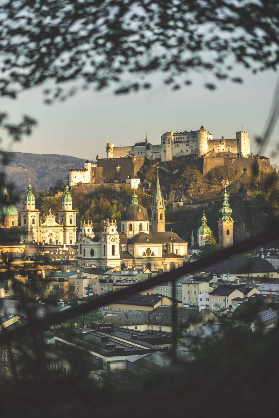 View over Salzburg, Austria