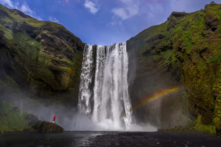 Skógafoss Waterfall