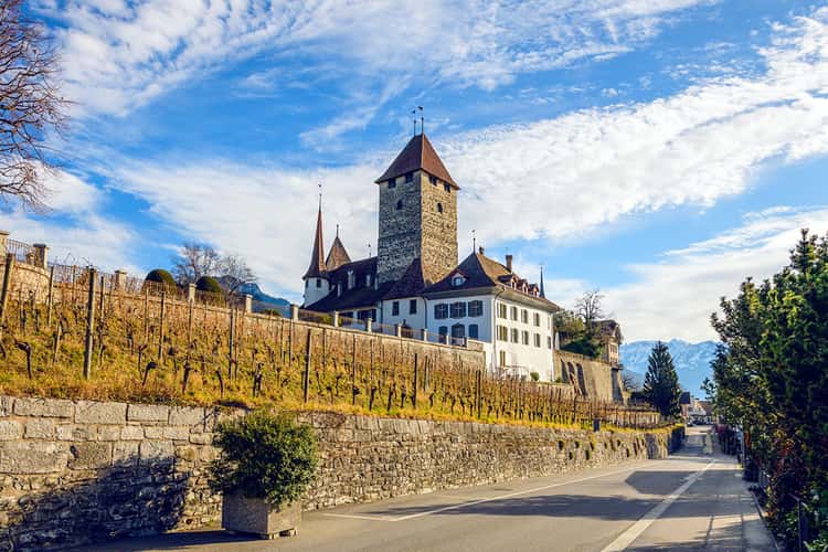Spiez castle
