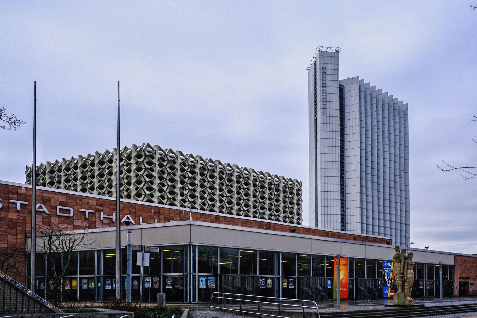 Stadthalle Und Interhotel Karl Marx Stadt Germany Stadthalle und interhotel karl marx stadt germany