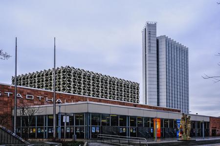 Stadthalle und Interhotel Karl-Marx-Stadt