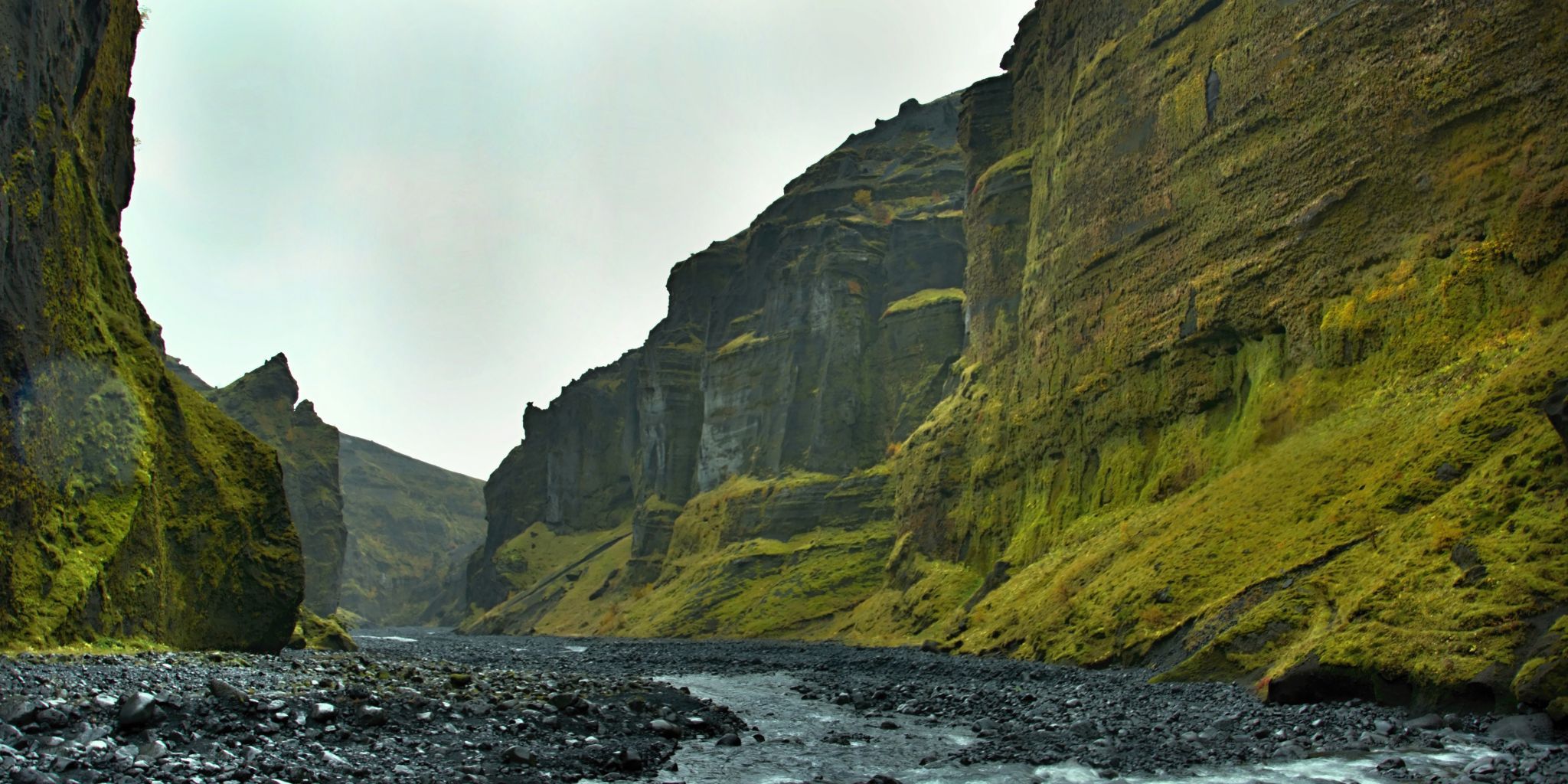 Stakkholtsgja canyon, Iceland