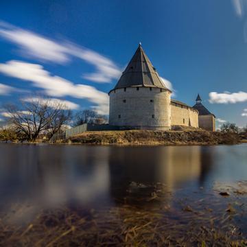 Staroladozhskaya fortress in the village of Staraya Ladoga, Russian Federation