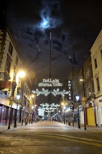 Street of Dublin.