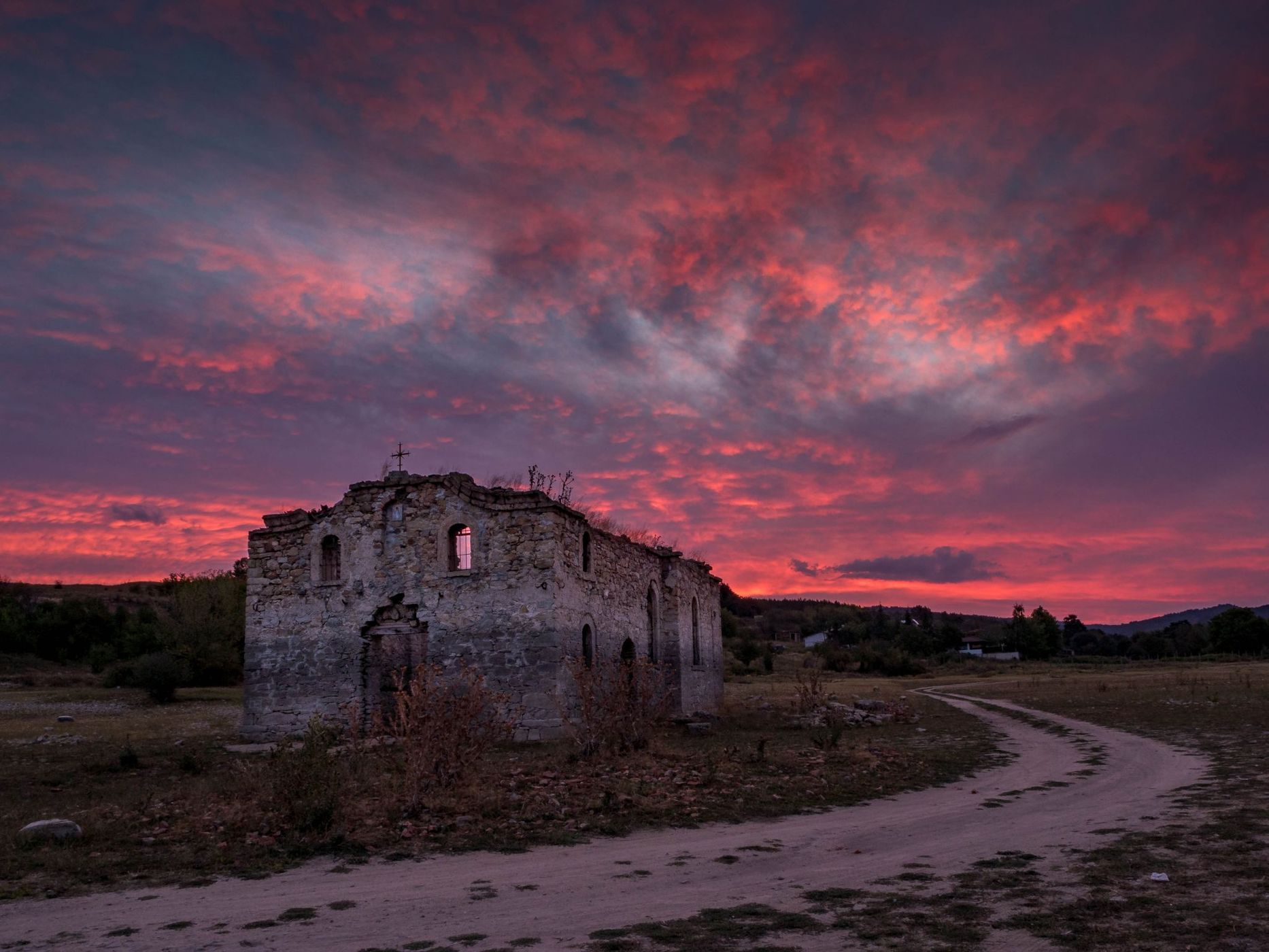 Sunken Church of Jrebchevo Dam, Bulgaria