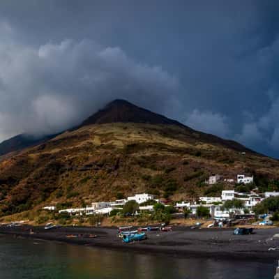 The Island of Stromboli, Aeolian Islands, Italy